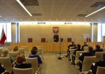 Prezes NSA Jacek Chlebny na Zgromadzeniu Ogólnym Sędziów NSA w dniu 22 marca 2022 r. 