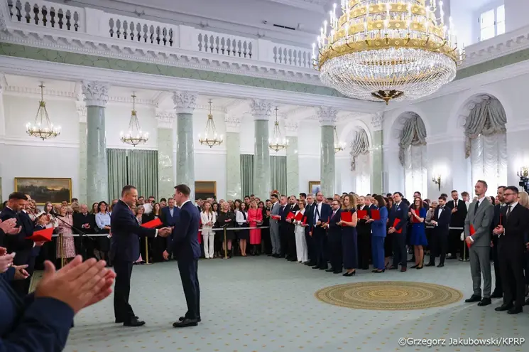 Uroczystość wręczenia aktów powołania