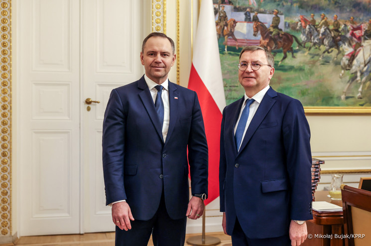 Spotkanie Prezesa NSA z Prezydentem RP