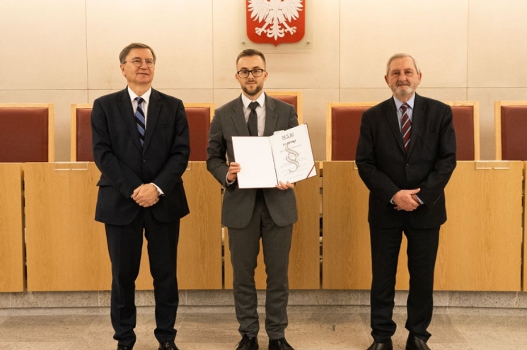 Uroczyste wręczenie nagród - konkurs na pracę mgr.