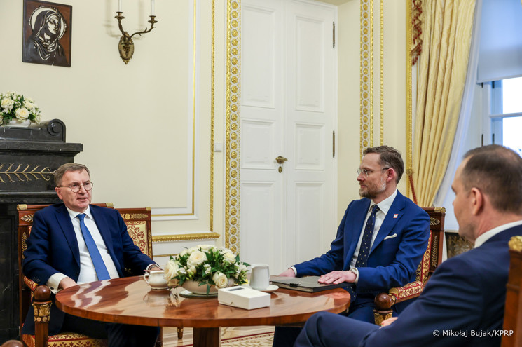 Spotkanie Prezesa NSA z Prezydentem RP
