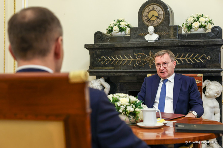 Spotkanie Prezesa NSA z Prezydentem RP
